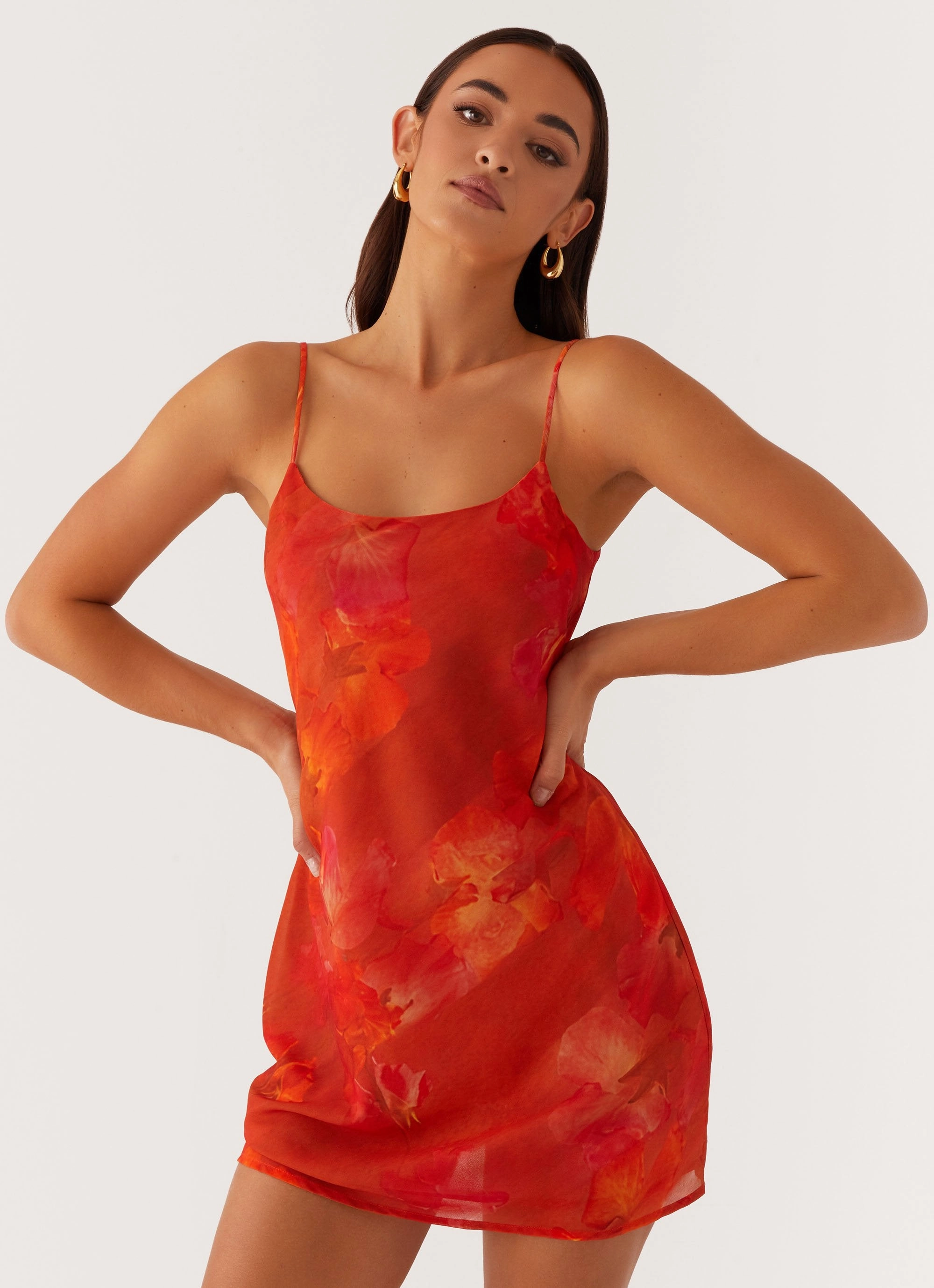 Manifest Mini Dress - Amber Flawless Waistband Fit