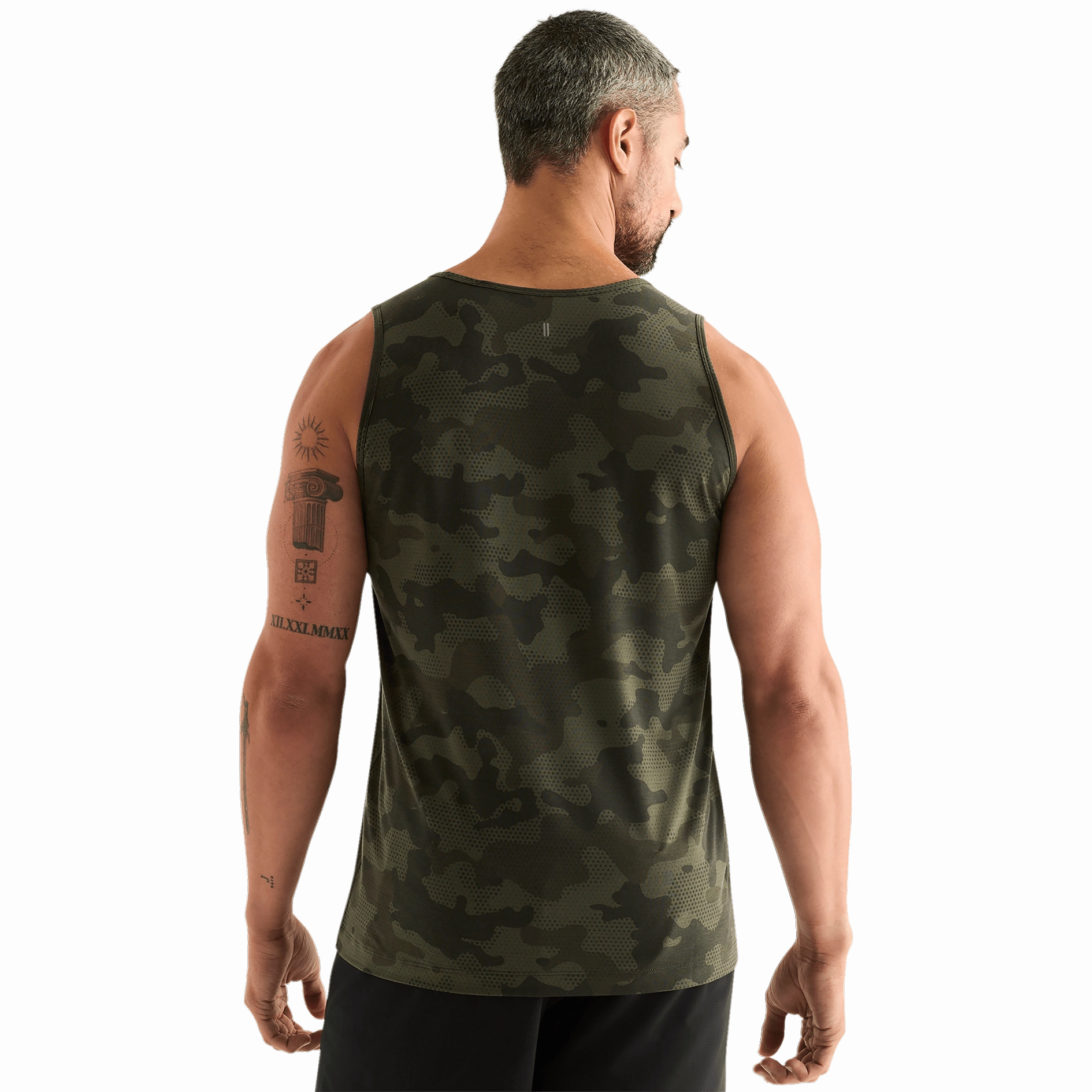 NonSlip Grip Tape Men's Camo NOBULL Tank