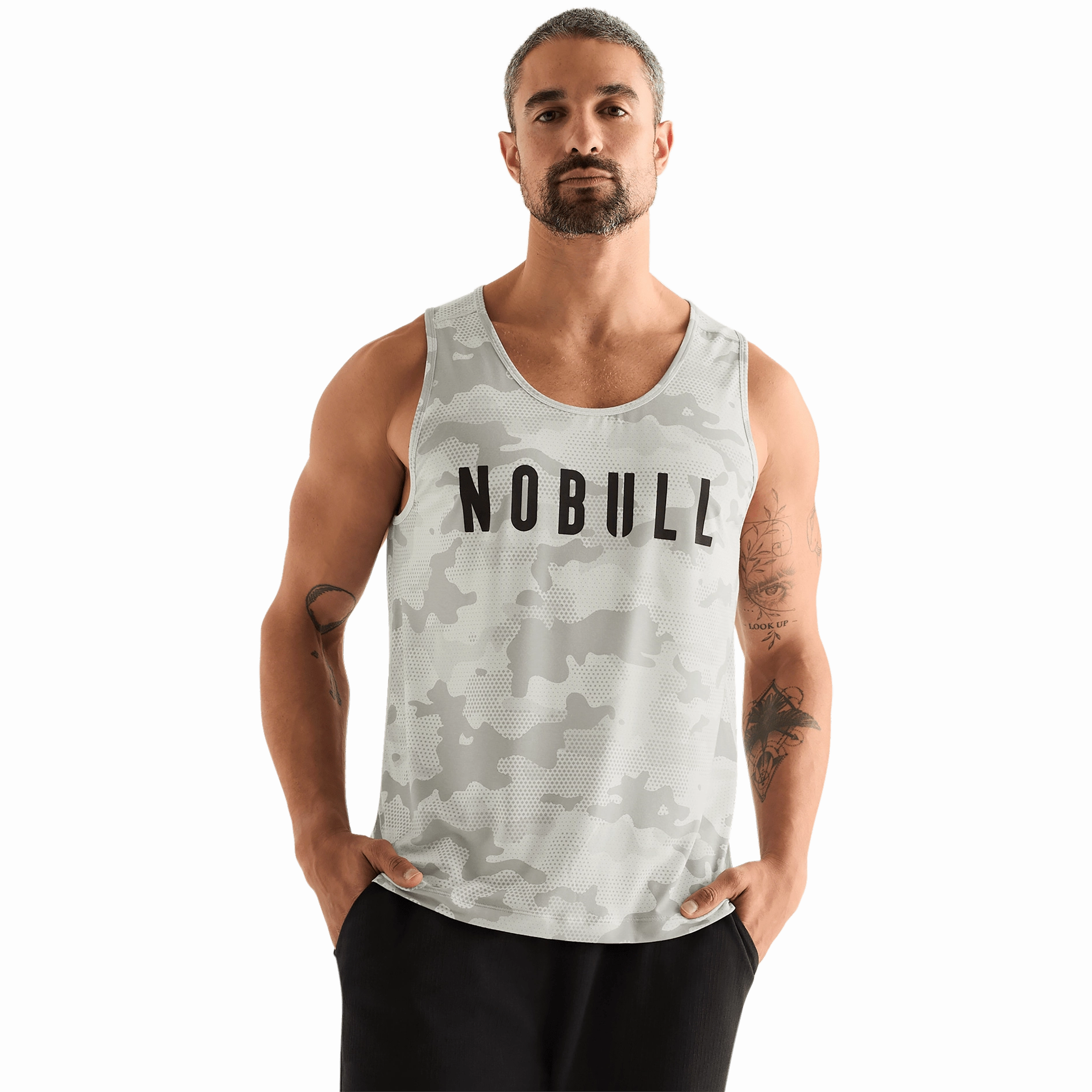 Men's Camo NOBULL Tank EasyCare Fabric