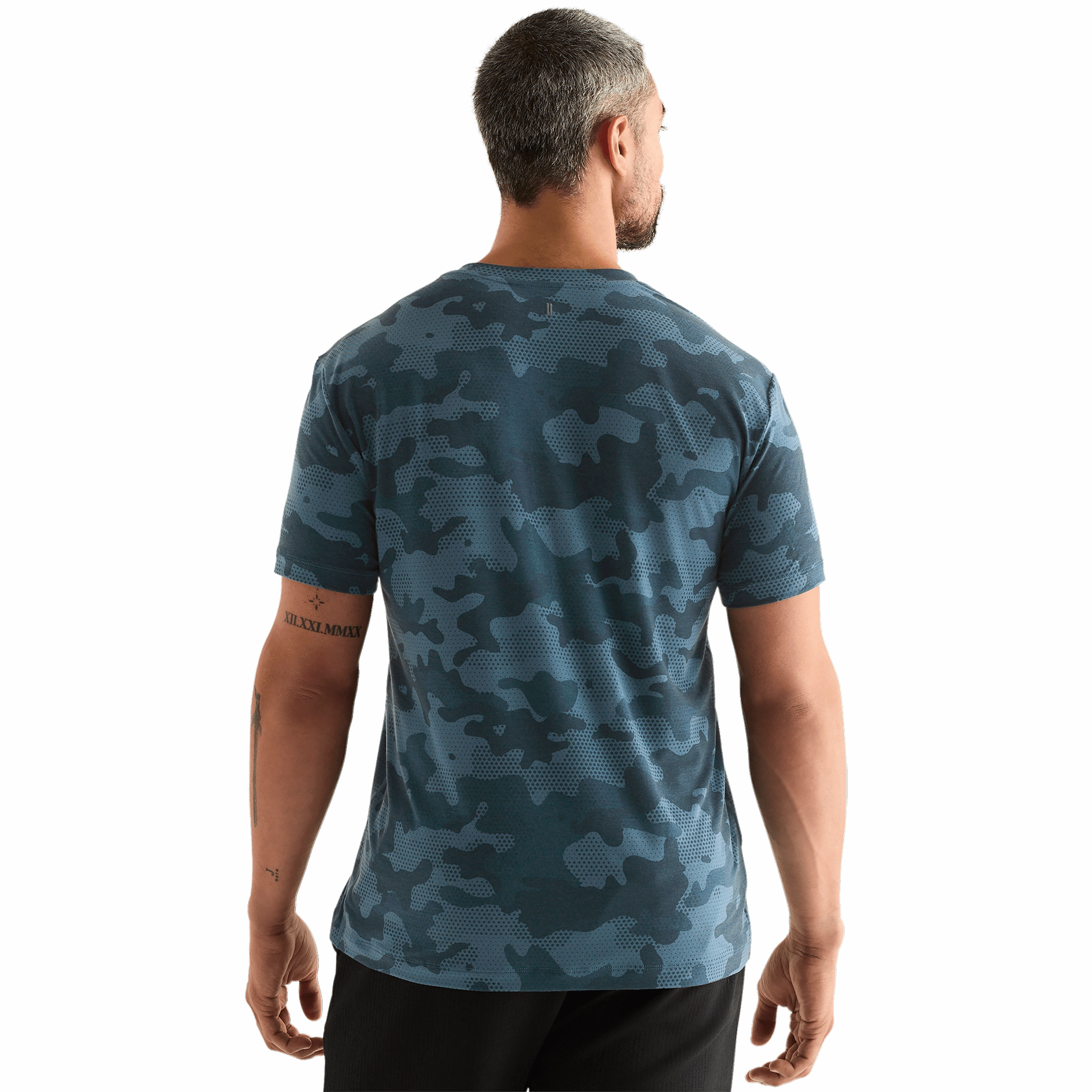 Men's Camo NOBULL Tee Flatlock Seam Technology DurableCollarStays