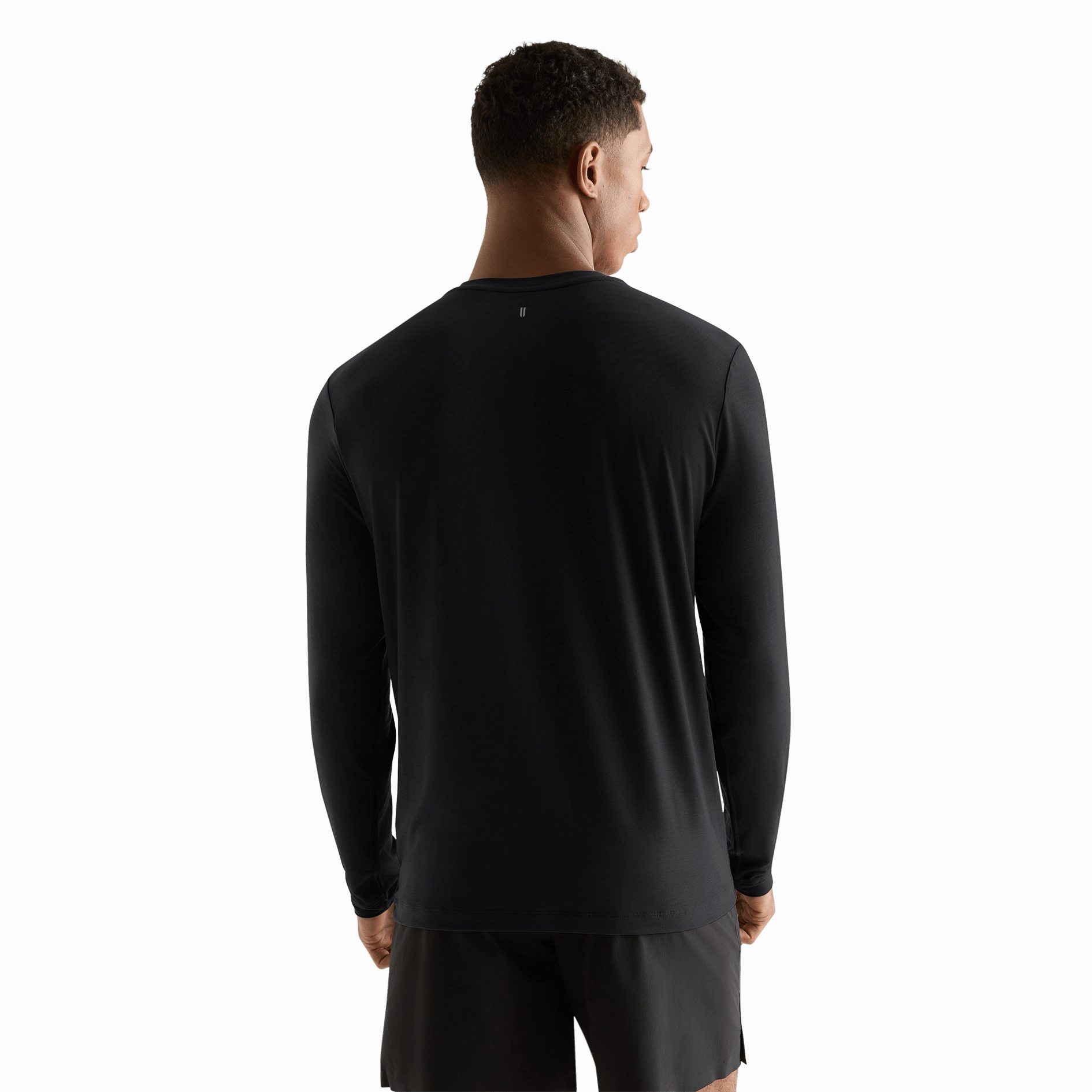 Men's NOBULL Long Sleeve Tee Quick Release Fastener