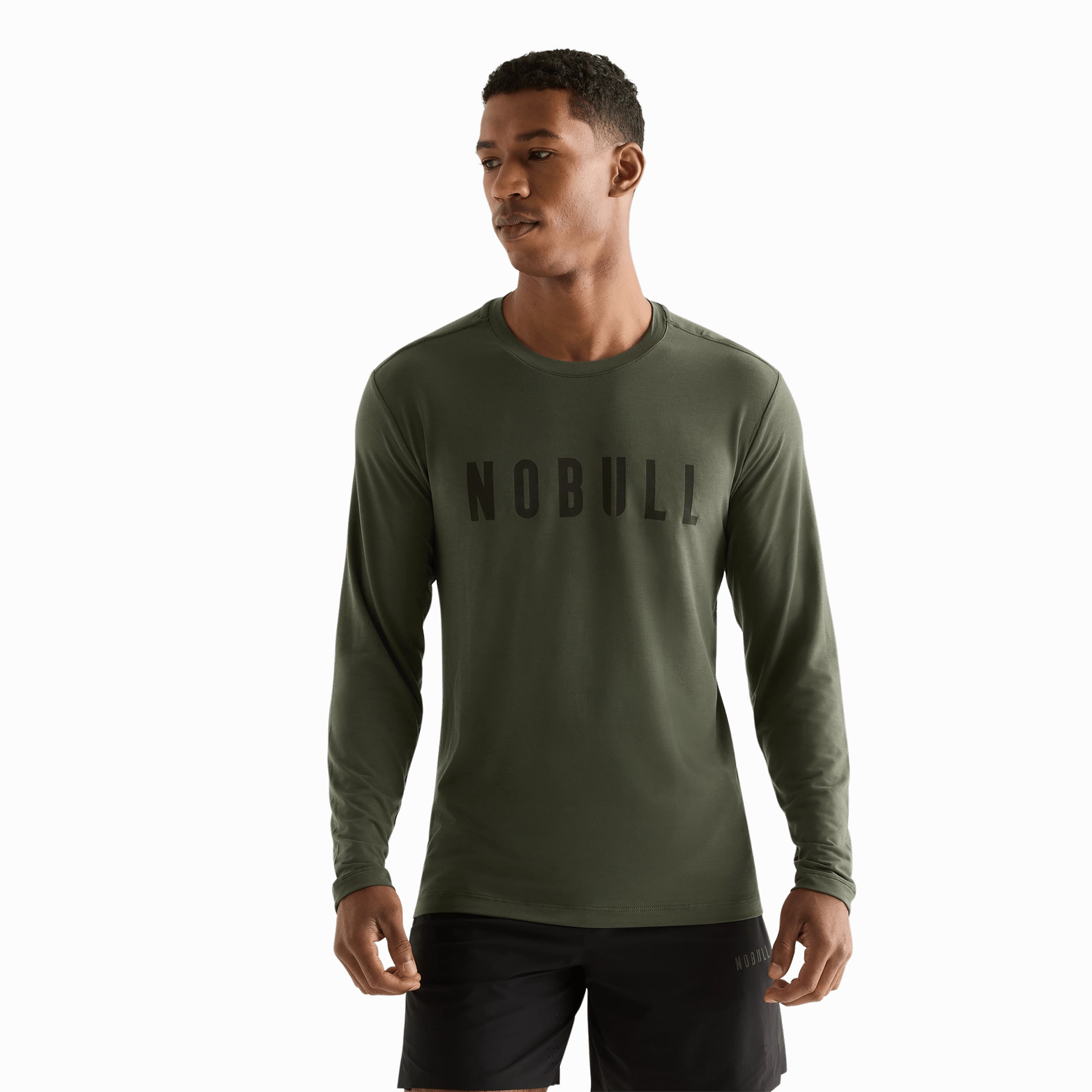 TurtleneckDesign Men's NOBULL Long Sleeve Tee