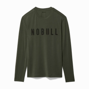 Smooth Stitching Men's NOBULL Long Sleeve Tee