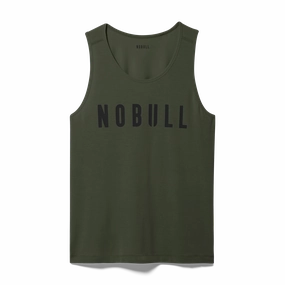 Microfiber Technology Buttonless Closure Men's NOBULL Tank