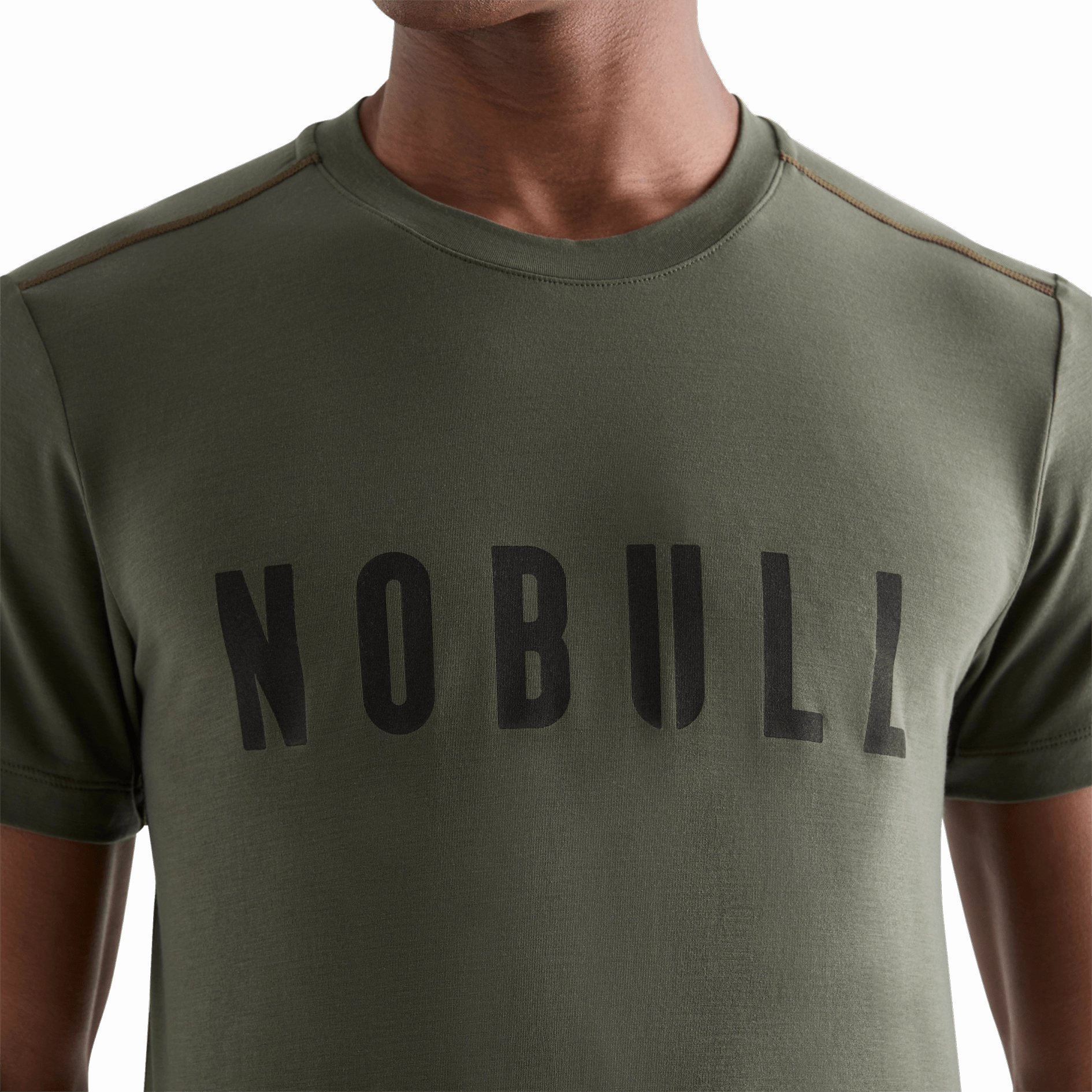 Men's NOBULL Tee LightweightConstruction Metallic Fiber Blend