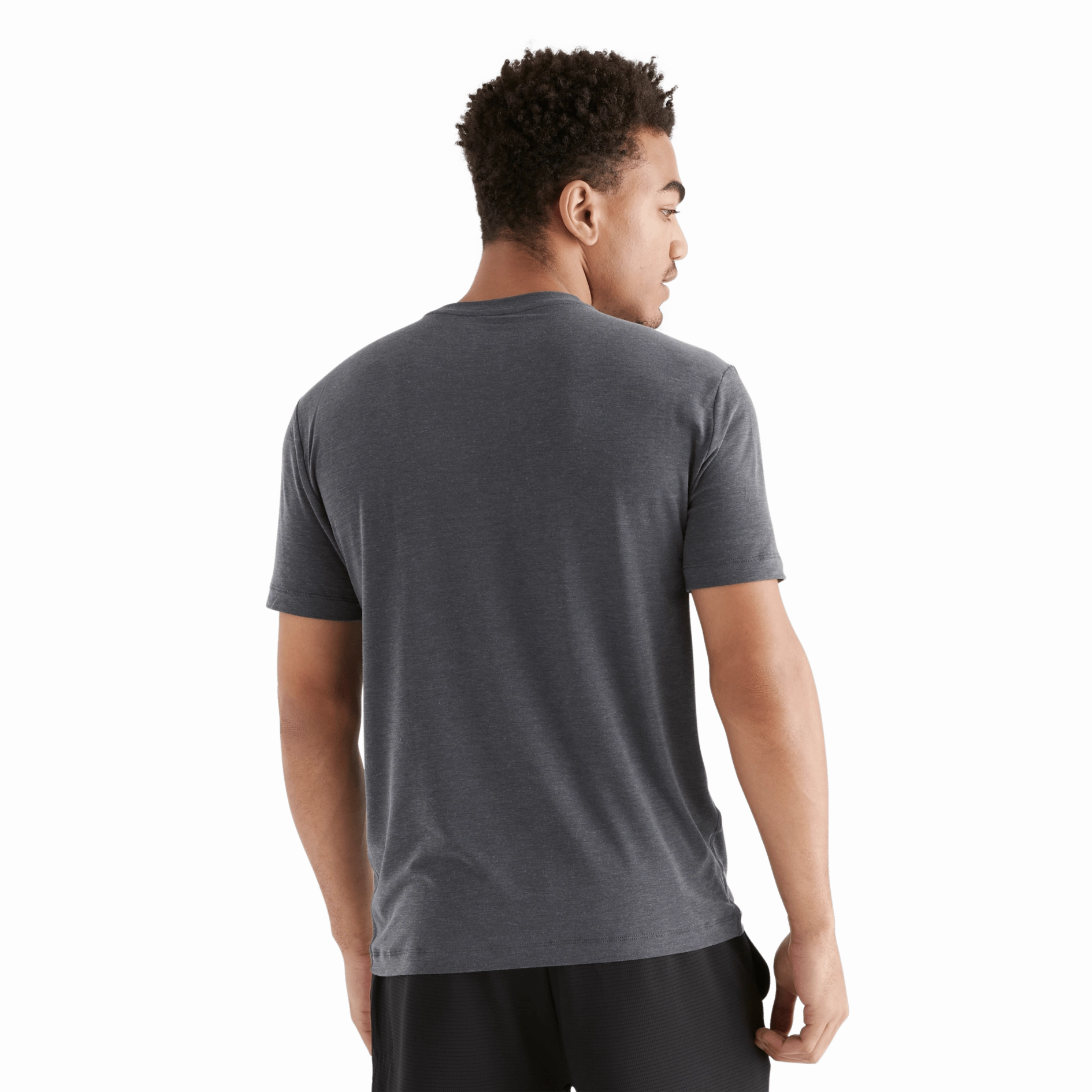 Men's NOBULL Tee Activewear Top Foldable Cuff Design