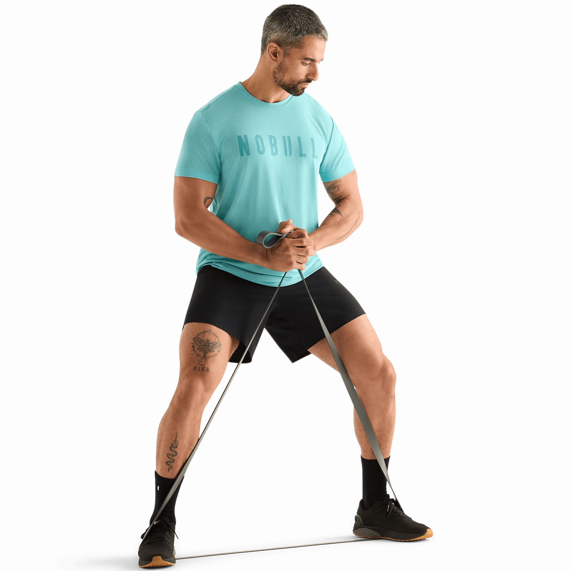 Men's NOBULL Tee Versatile Base Layer HeatPressedLogos