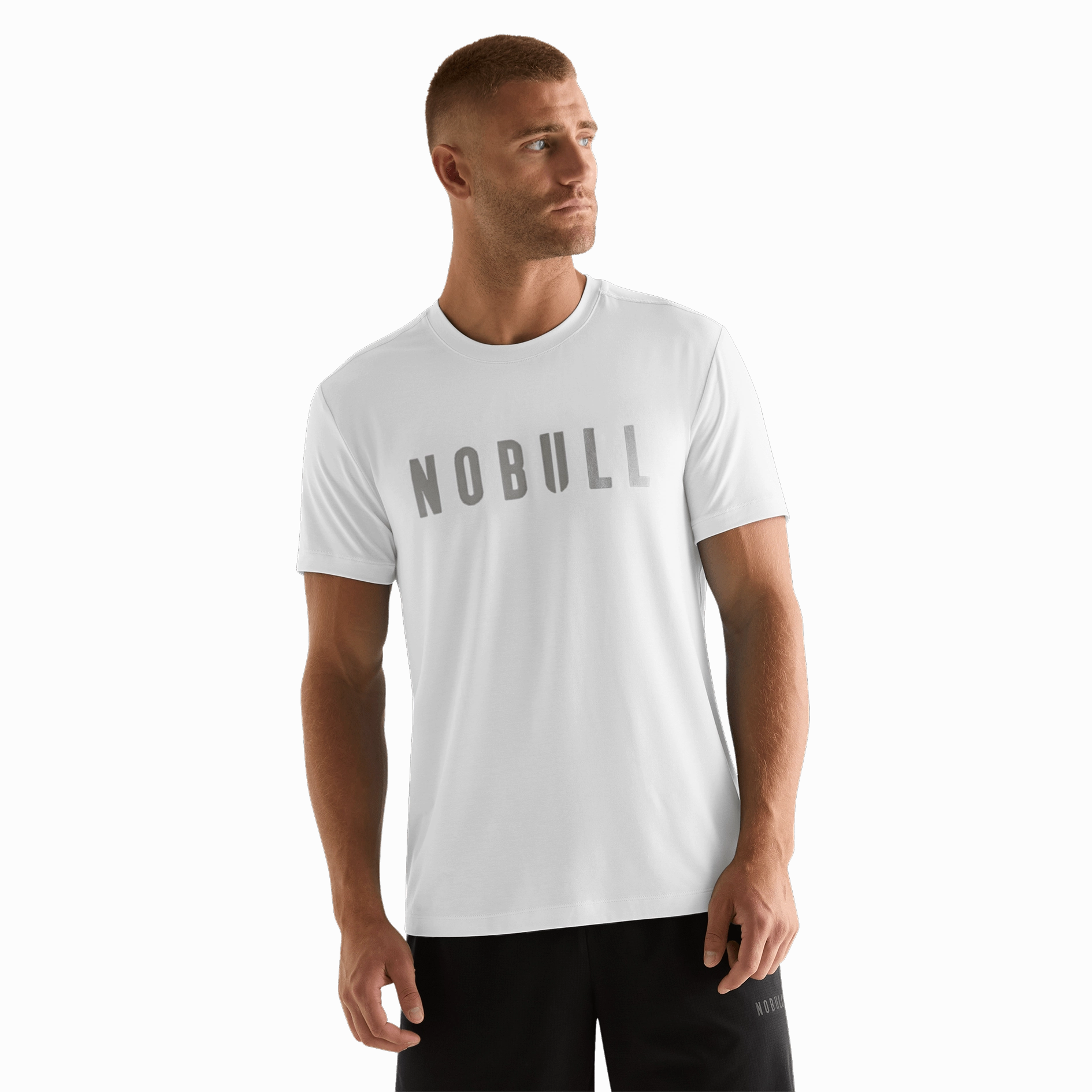 RibbedTexture Men's NOBULL Tee