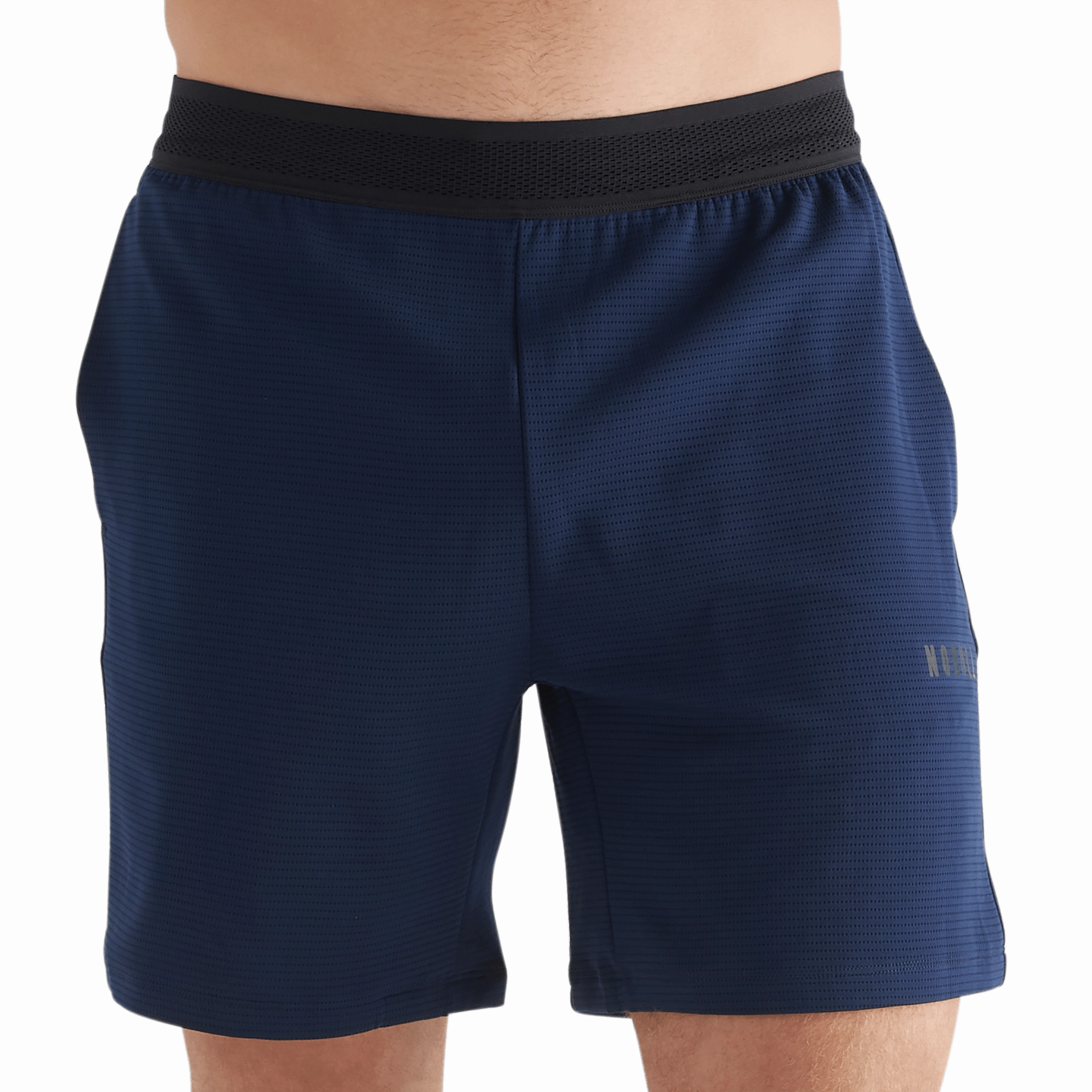 Breathable Waist Men's Textured Knit Short 7"