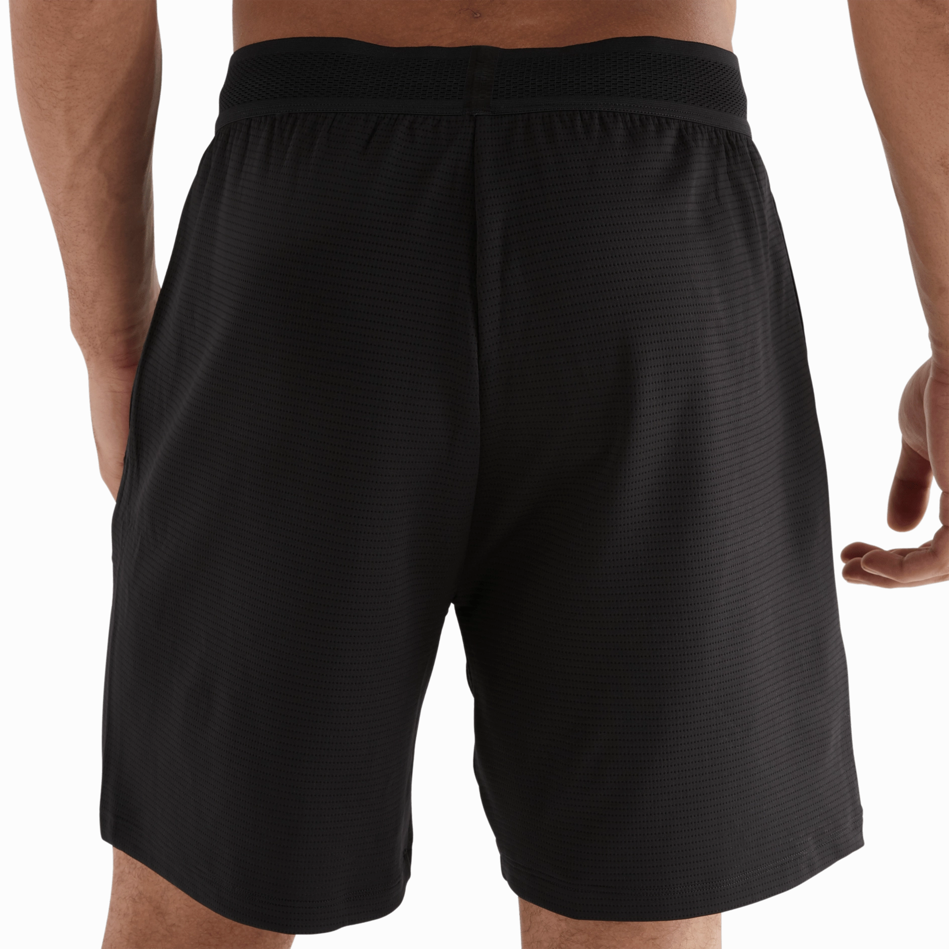 Wind Resistant Material Quick Dry Material Men's Textured Knit Short 7"
