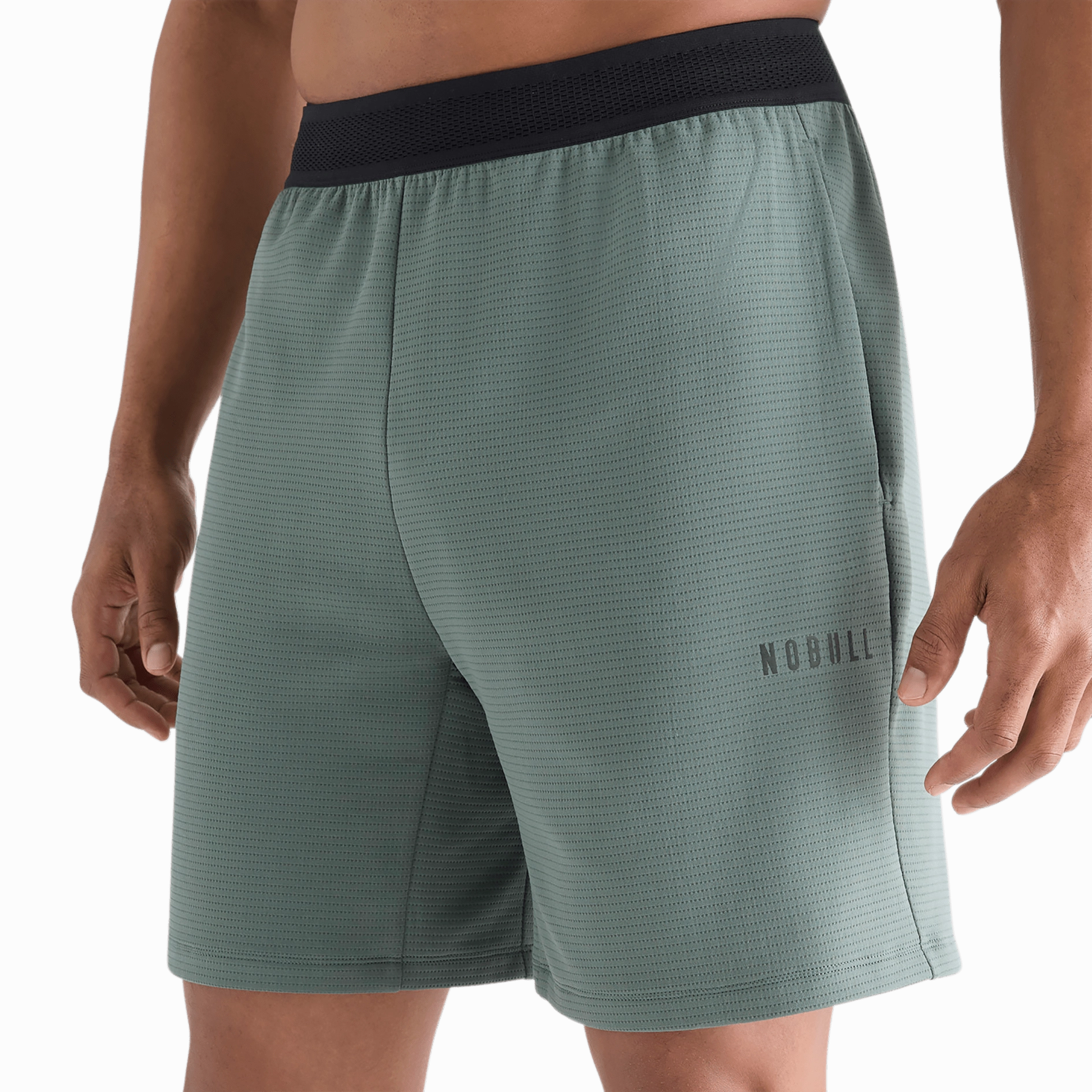 Men's Textured Knit Short 7" swimming accessory