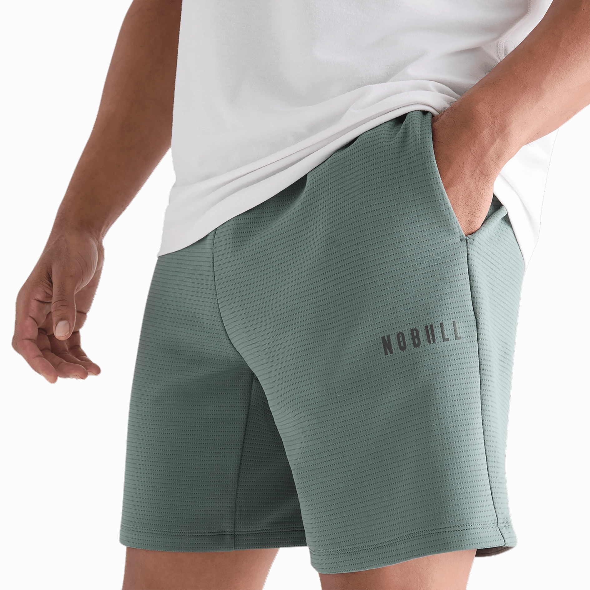 Men's Textured Knit Short 7" odor - absorbing