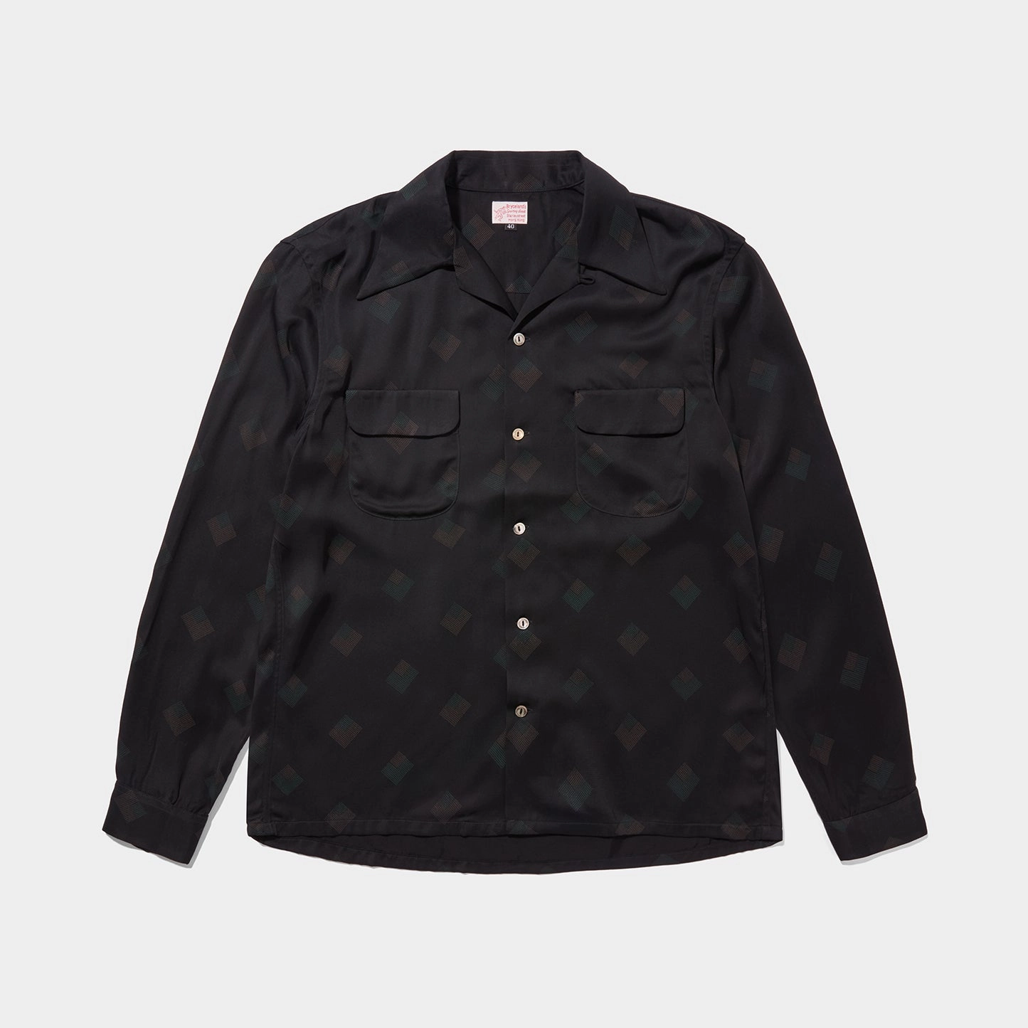 Indoor Comfort Rayon Shirt Black Diamond