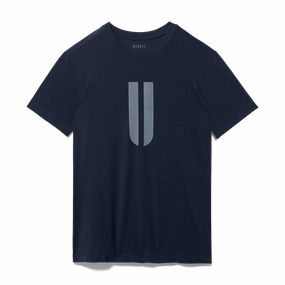 Eco Friendly Material Multi Panel Cut Men's U Tee