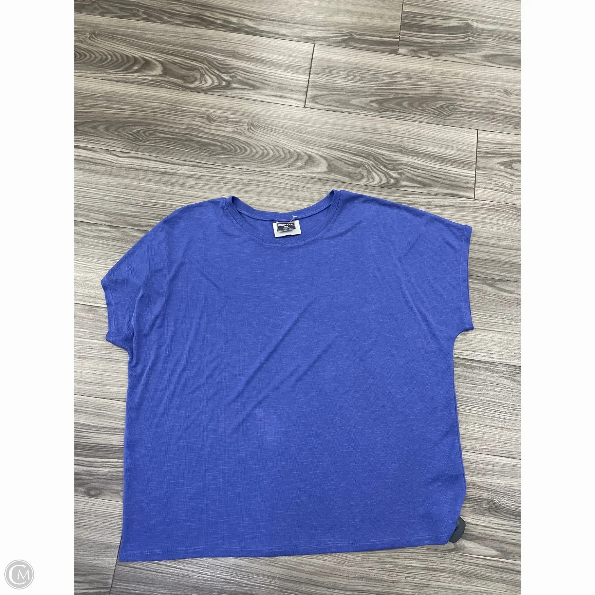 Top Short Sleeve By 32 Degrees In Purple, Size: 2x ethical Cozy Waist