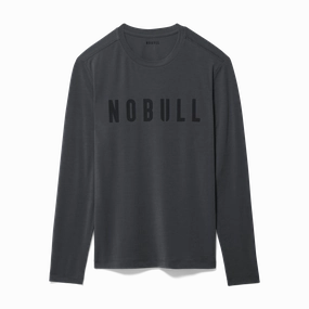Sweat Absorbent Inner Layer UV Protective Layer Men's NOBULL Long Sleeve Tee