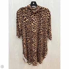 ComfortOptimizedConstruction Top Short Sleeve By Torrid In Animal Print, Size: 1x