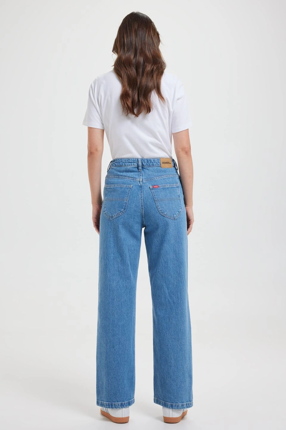 Hi Wide Worn In Blue Jean Travel Essential Comfortable Style