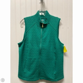 Vest Puffer & Quilted By Croft And Barrow In Green, Size: Mp HybridLayerCompatibility Comfy Layers