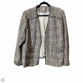 Fit For Travel Jacket Moto By Chicos In Multi-colored, Size: Xxl