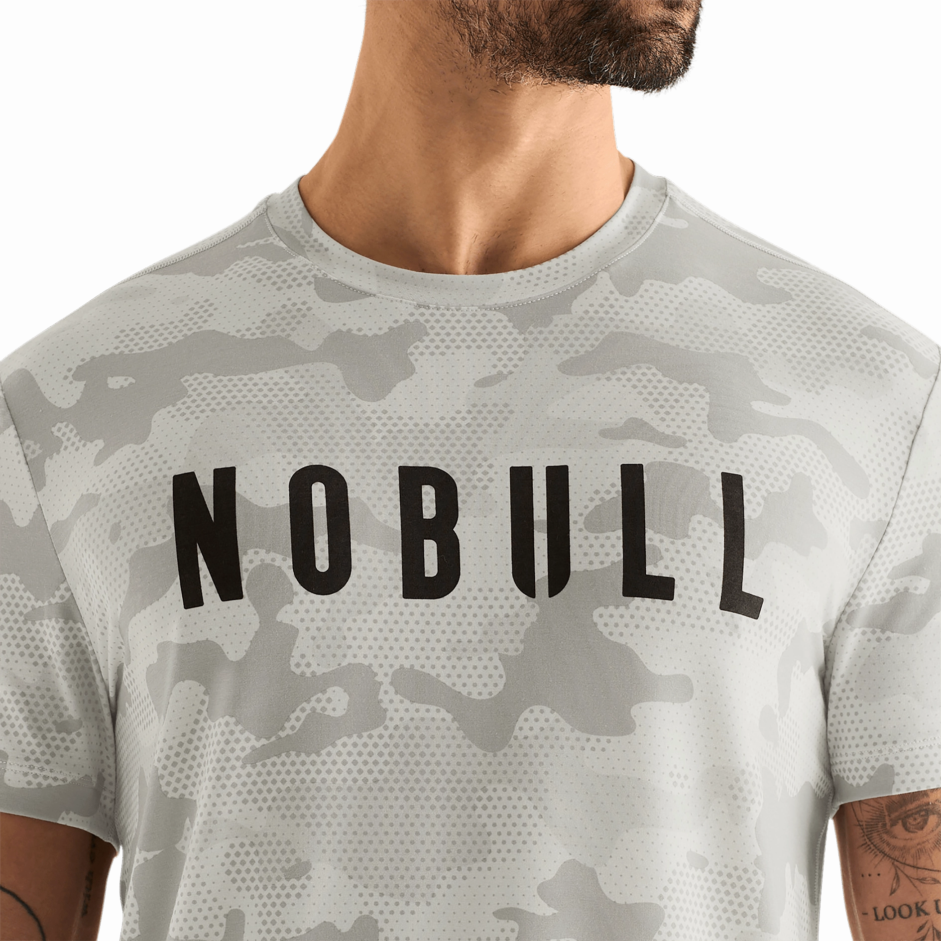 AdaptiveFitFabric CrewNeck Men's Camo NOBULL Tee