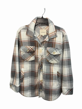 Jacket Shirt By Thread And Supply In Plaid Pattern, Size: S Ultra Light Packable All Season Adaptability