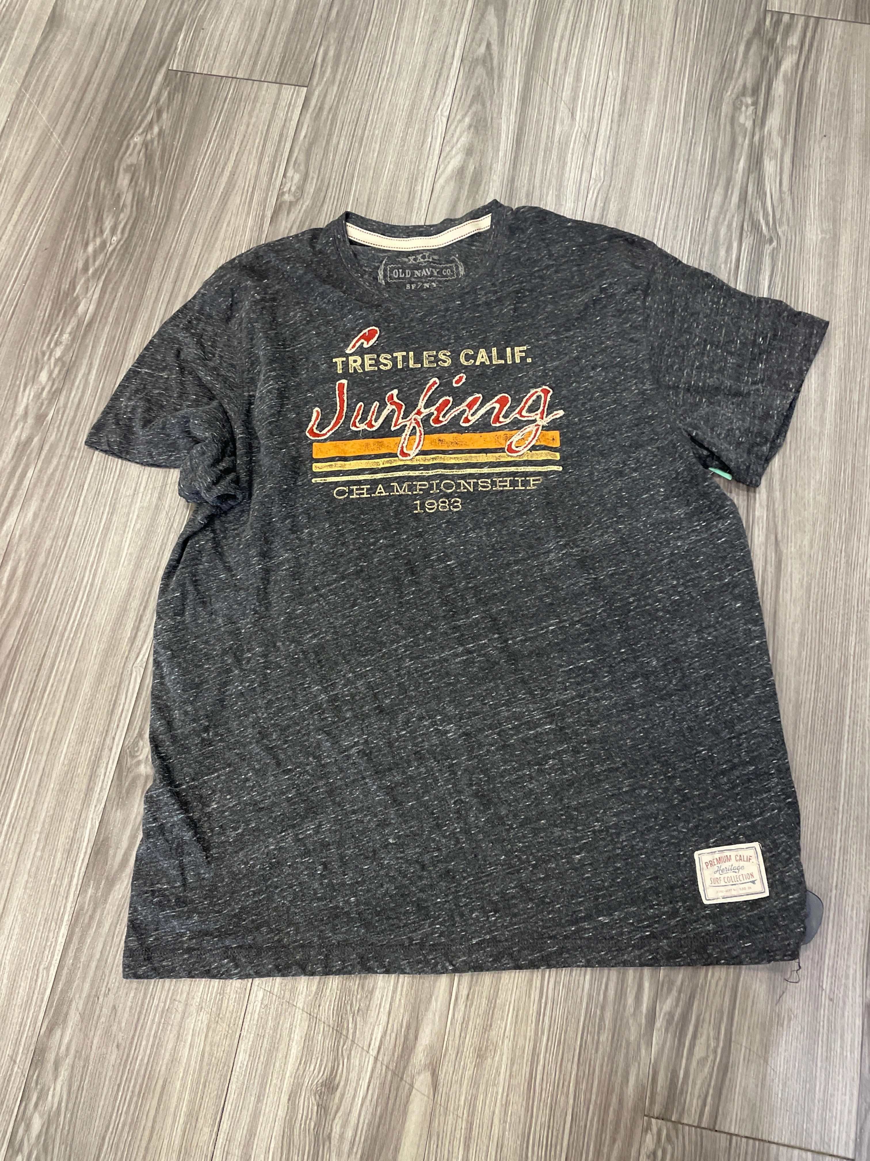 Multi-colored Top Short Sleeve Old Navy, Size 2x AntiPilling Casual Performance