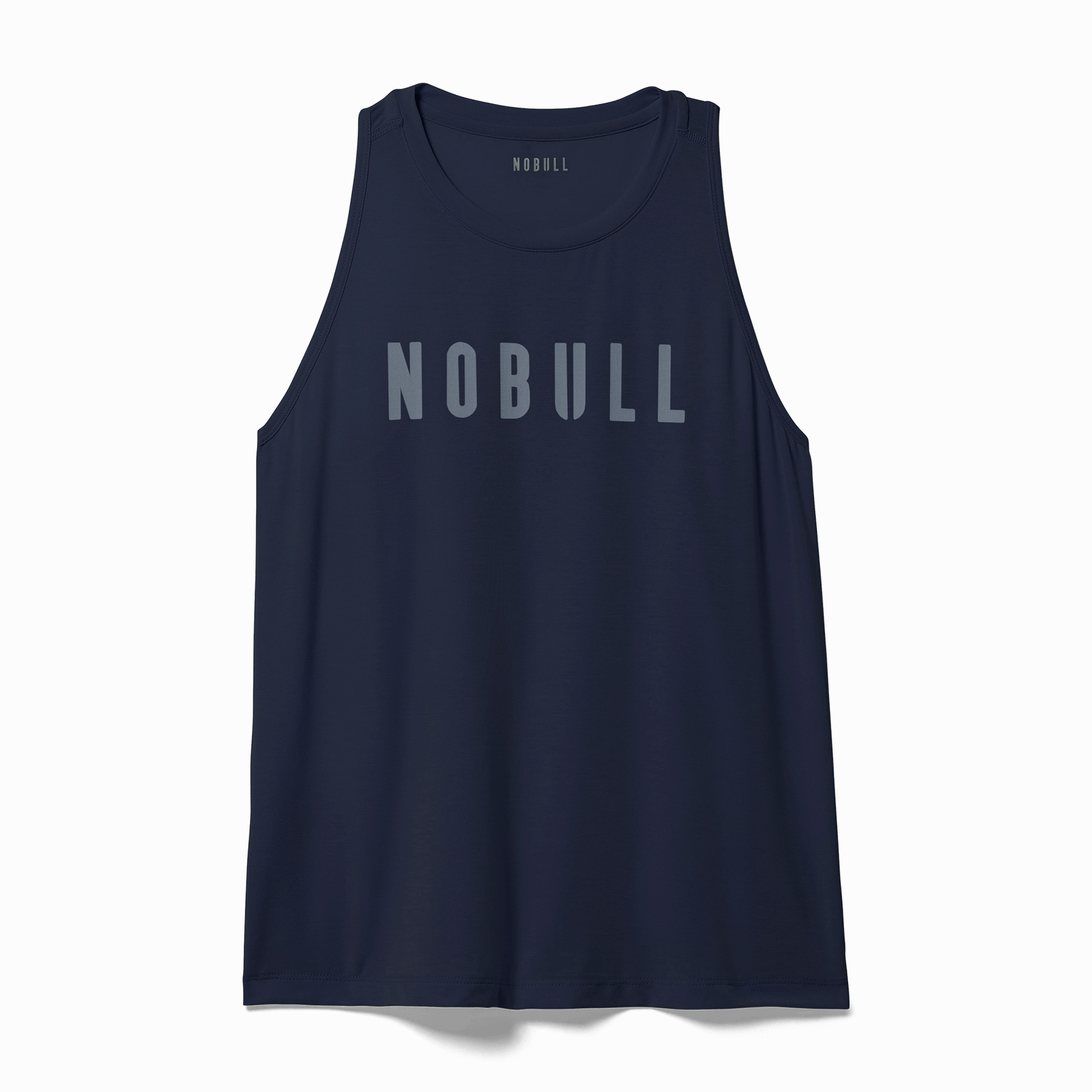 Textured Weave Pattern Breathable Knit Fabric Women's NOBULL High-Neck Tank