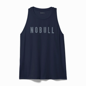 Textured Weave Pattern Breathable Knit Fabric Women's NOBULL High-Neck Tank