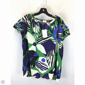 Top Short Sleeve By Sugar Lips In Blue & Green, Size: 2x Easy-Going Style Perfect Comfort Wear