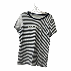 Top Ss By Nautica In Blue & White, Size:Xl Versatile Wearable Timeless Fit