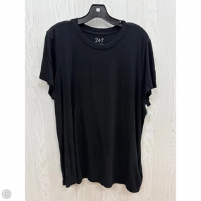 Bold Look Top Short Sleeve By Maurices In Black, Size: 1x