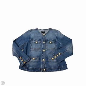 New! Jacket Denim By Talbots In Blue Denim, Size: Xlp Non Irritating Seams