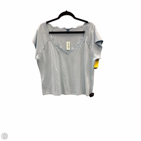 Top Short Sleeve By Old Navy In Blue, Size: 2x Urban Streetwear