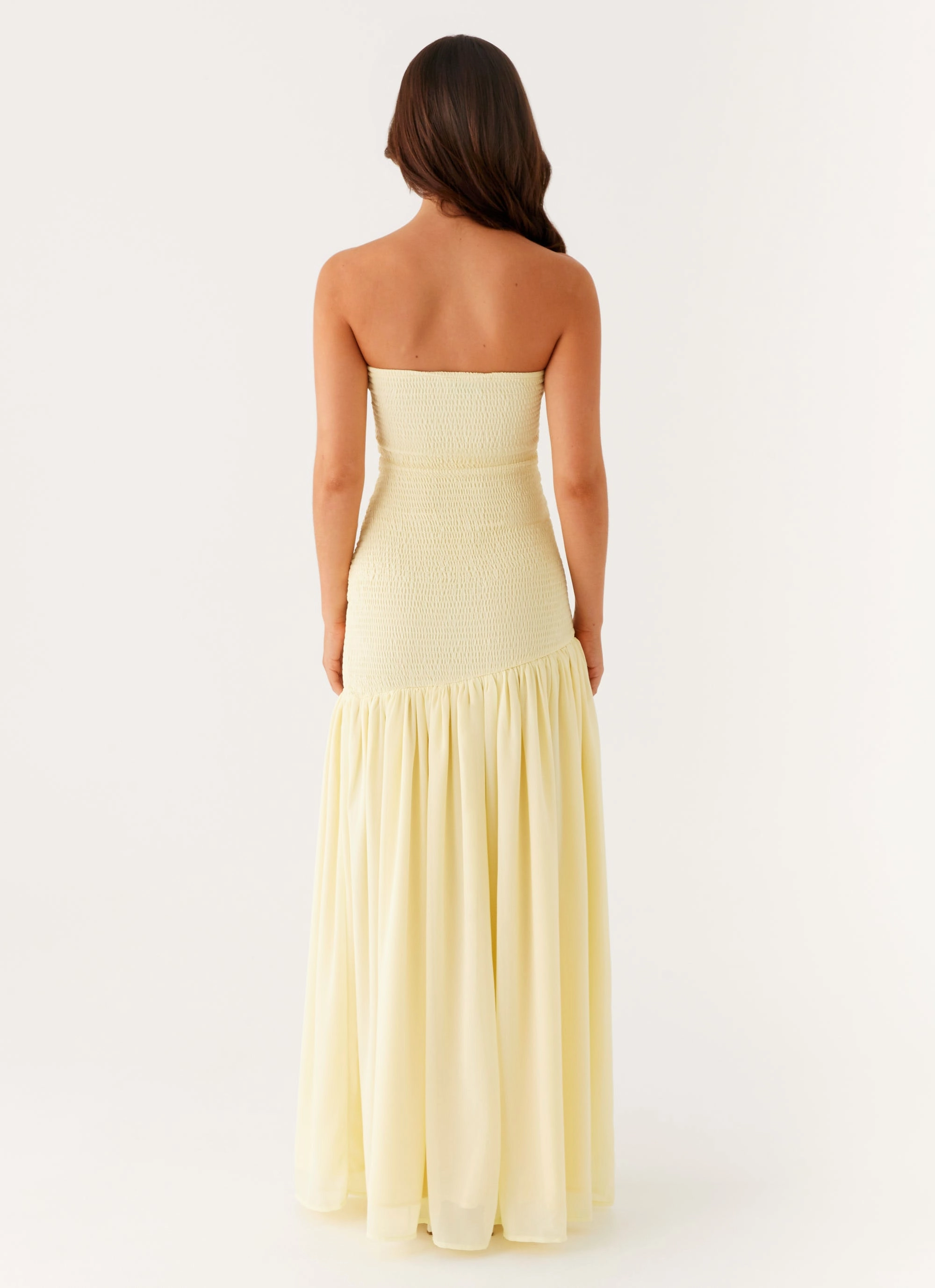 Royce Maxi Dress - Yellow Petal Zone Work Mood