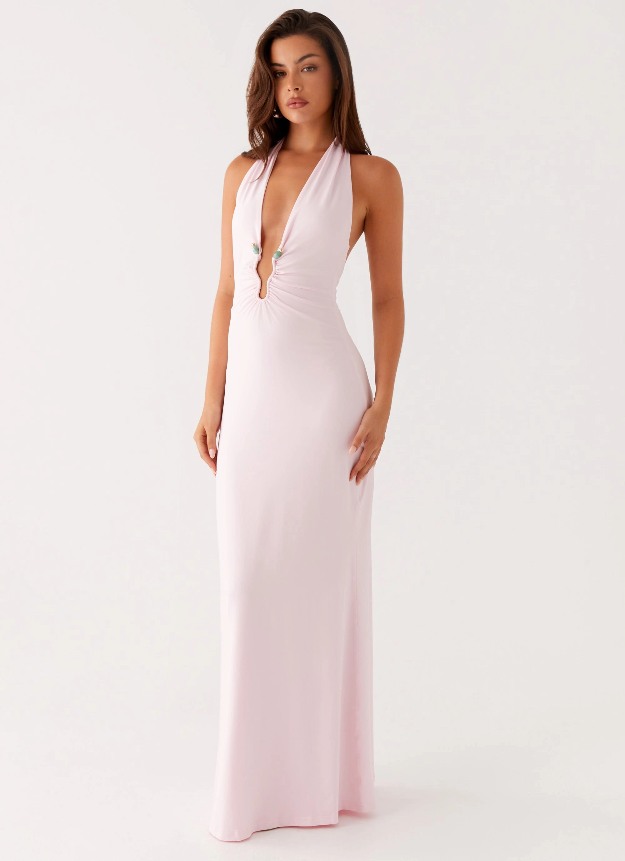 Chic Everyday Wear Nicola Maxi Dress - Pink