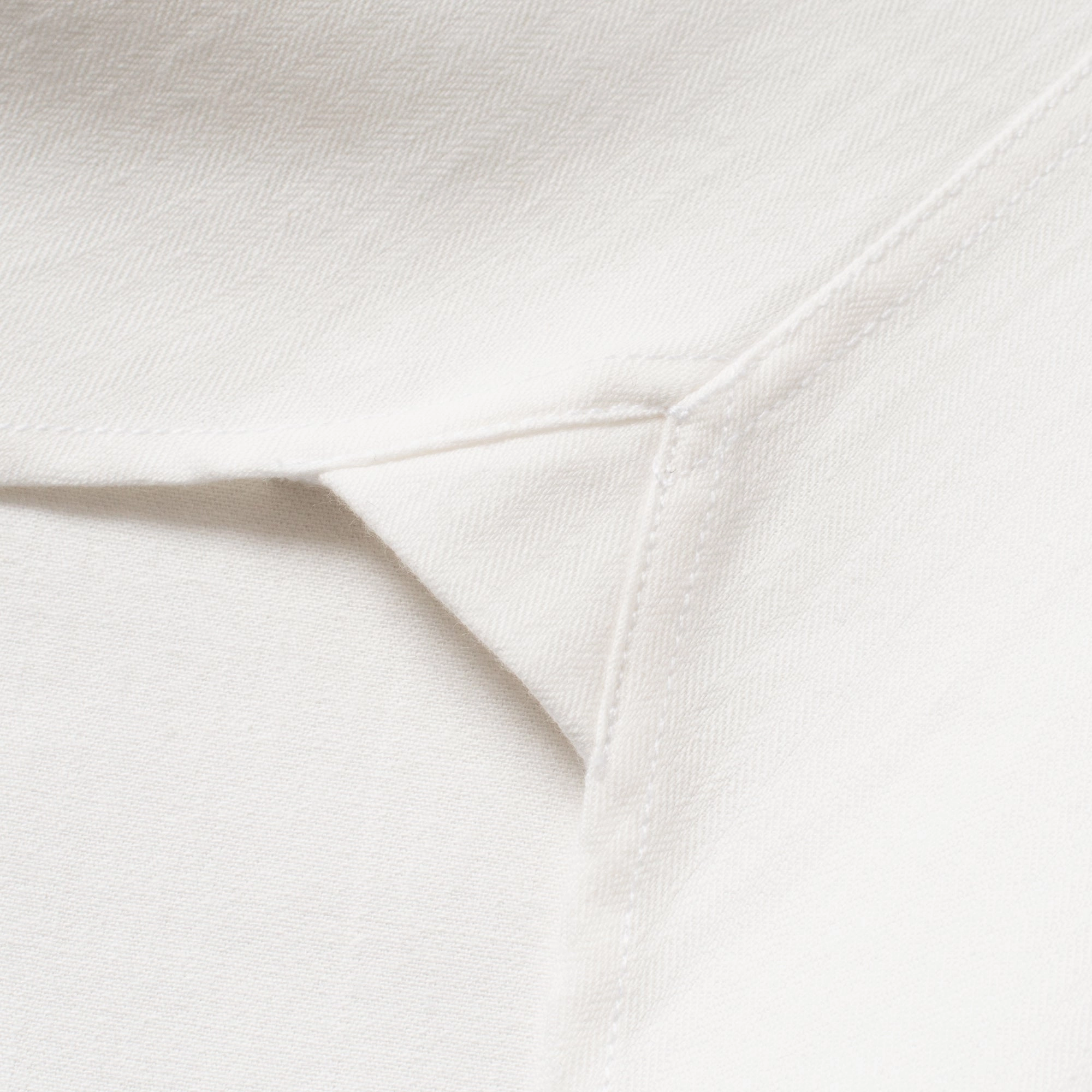 Multi Functional Pockets Flexible Knit Teardrop Work Shirt White HBT