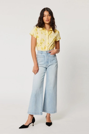 Sailor Light Vintage Blue Front Pocket Denim Jean Sporty Function Travel-Ready