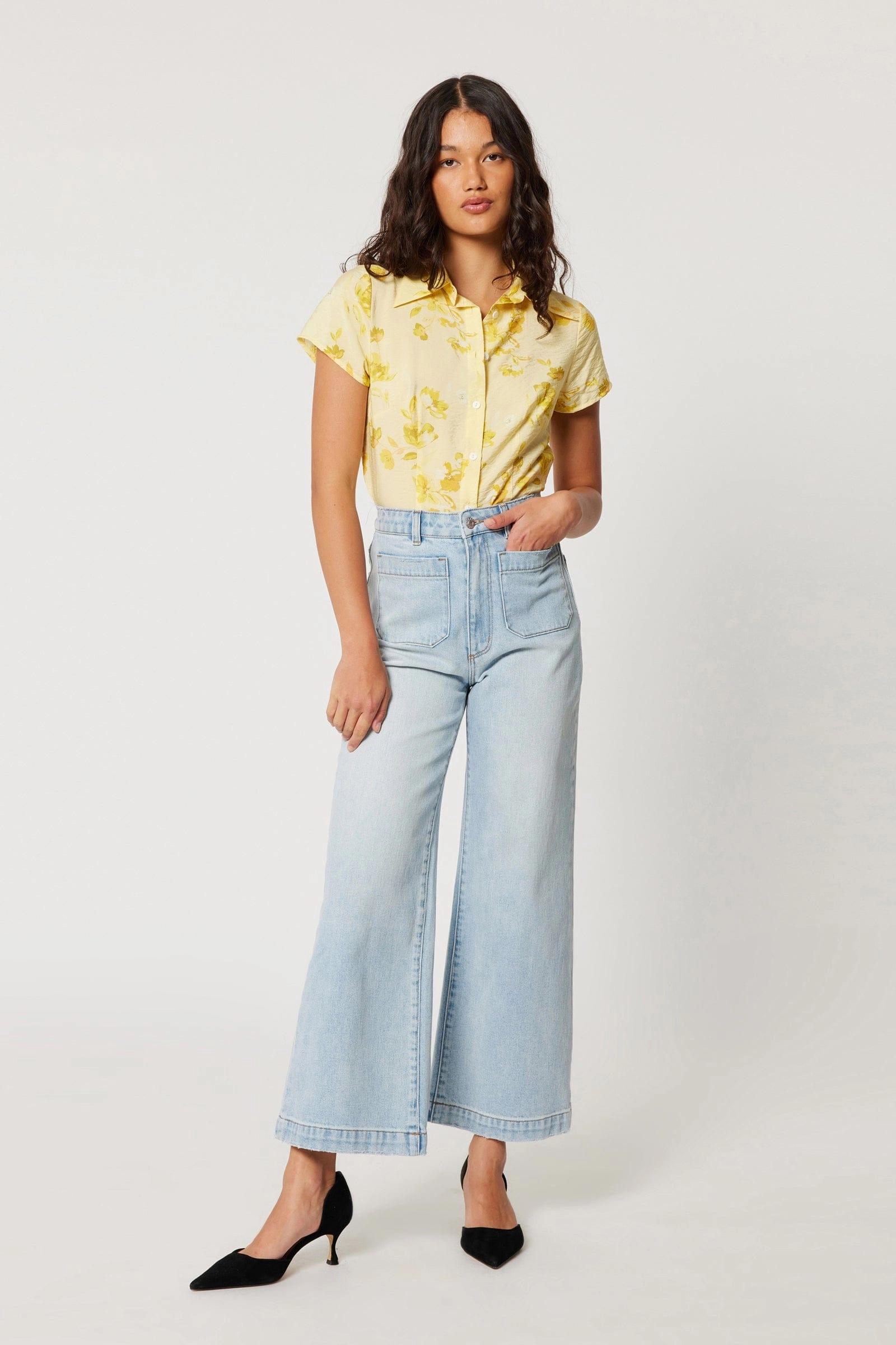 Sailor Light Vintage Blue Front Pocket Denim Jean Sporty Function Travel-Ready