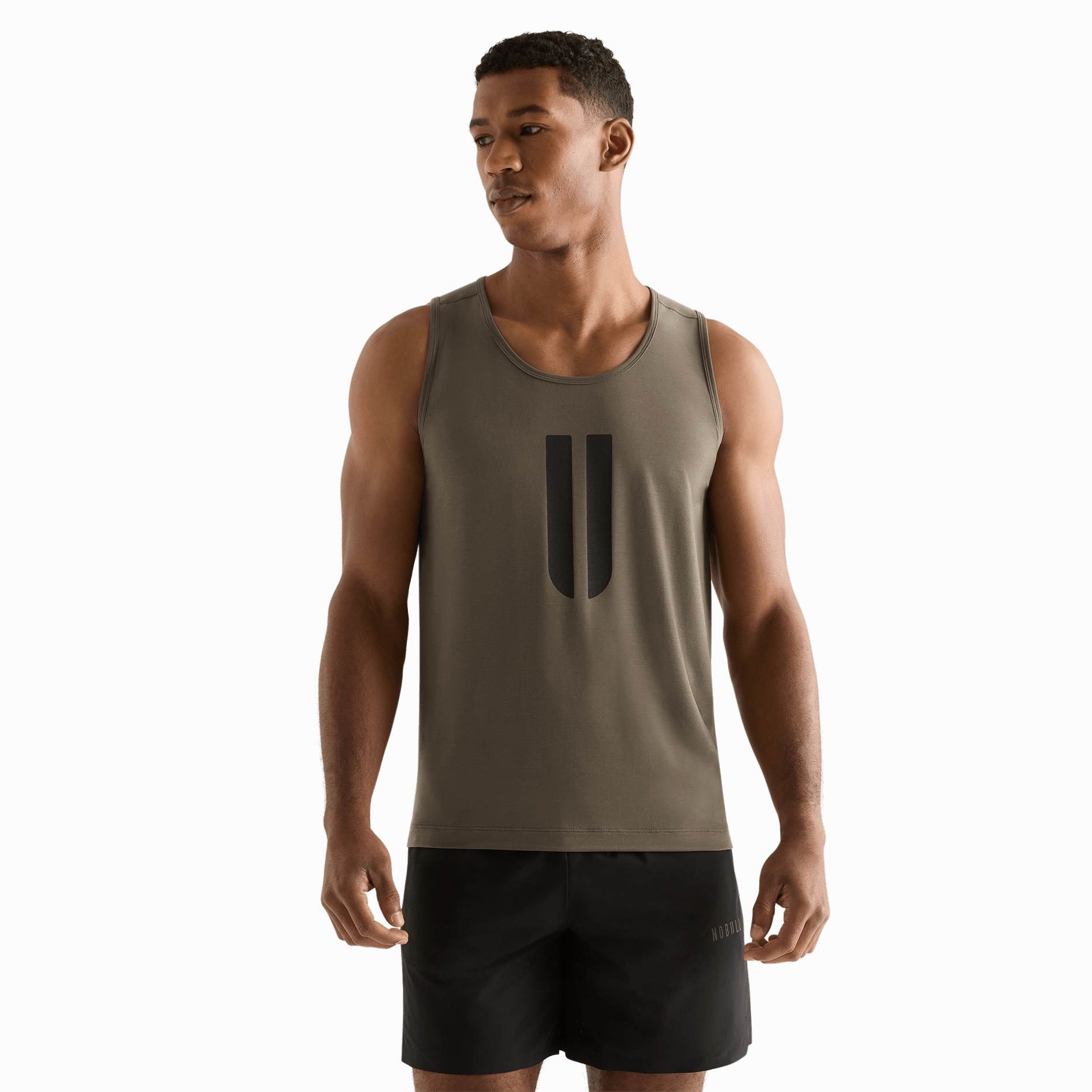 Flexible Material Men's U Tank