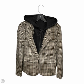 Jacket Other By Liverpool In Plaid Pattern, Size: S Full Zip Closure Weatherproof Zippers