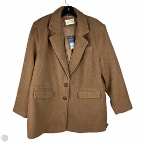Coat Peacoat By Universal Thread In Brown, Size: Xl Anti Snag Fabric