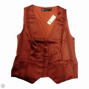 Vest Other By New York And Co In Orange, Size: 2 Non Bulky Insulation