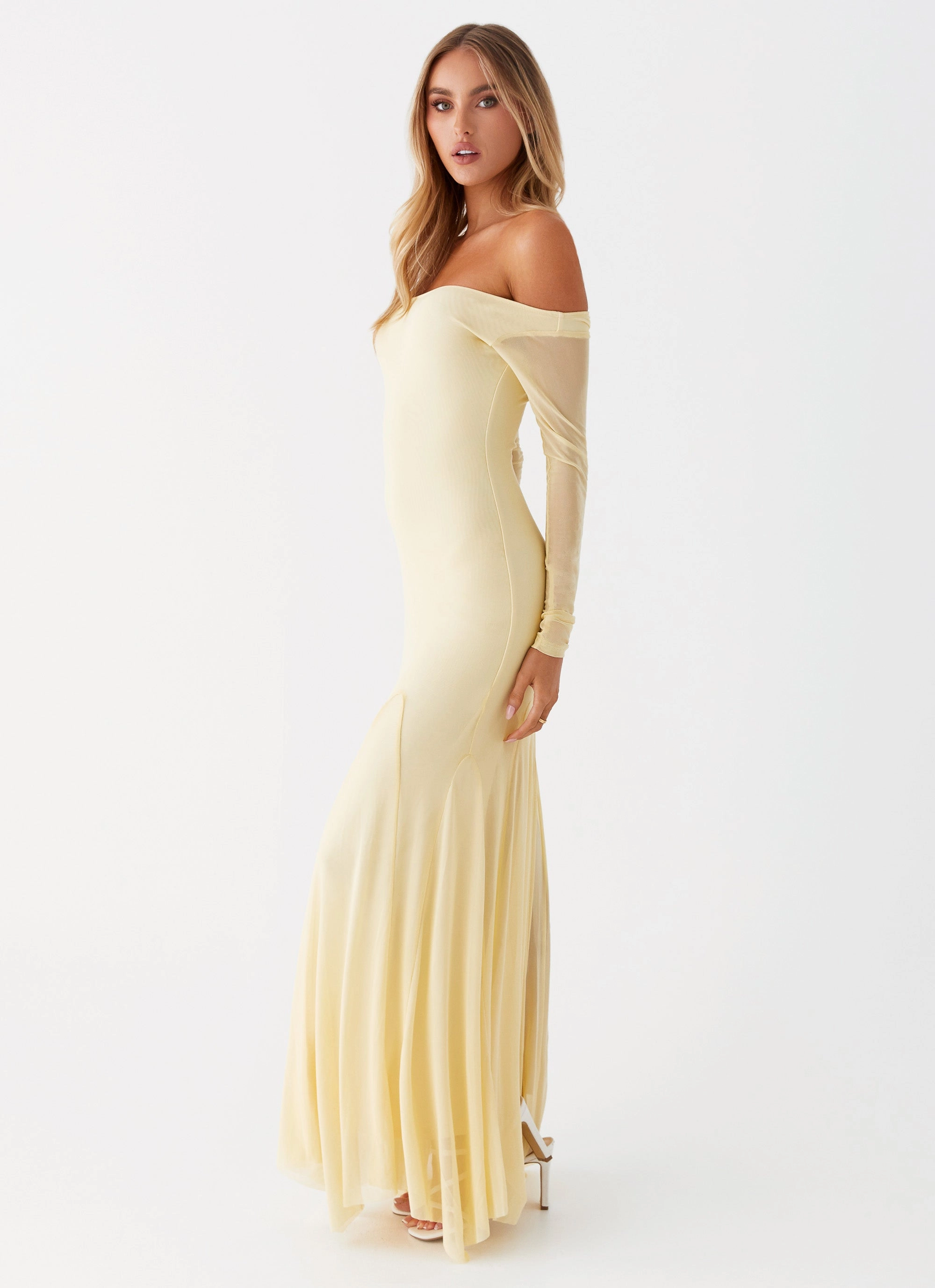 Maribel Maxi Dress - Yellow Stylish Fit