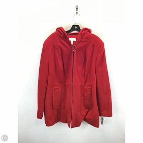 Anti Glare Trim Coat Wool By Jm Collections In Red, Size: 20