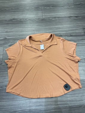 Top Short Sleeve By Old Navy In Orange, Size: 3x SustainableManufacturing Complementary Colors