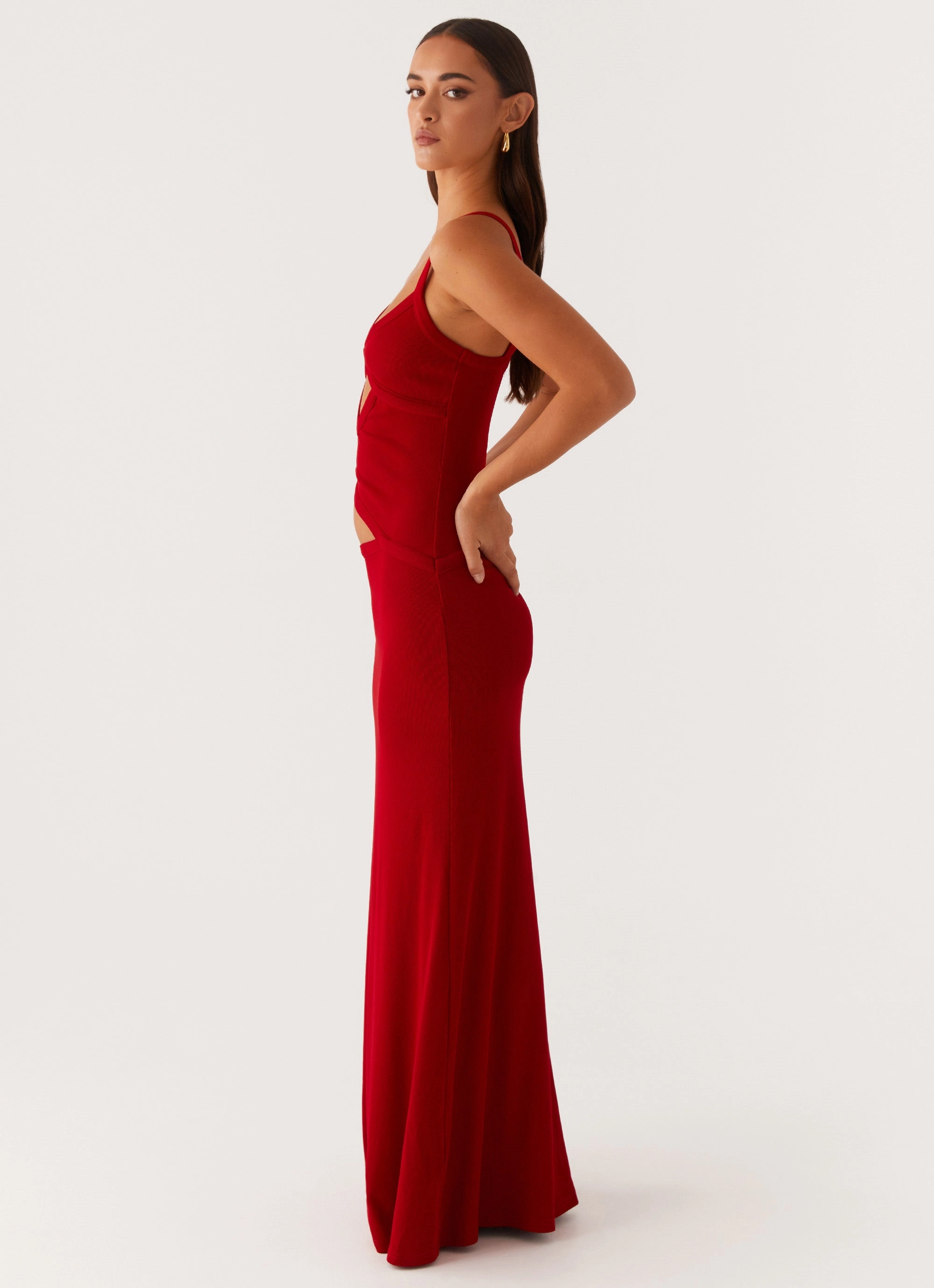 Season Ready Jocelyn Maxi Dress - Red