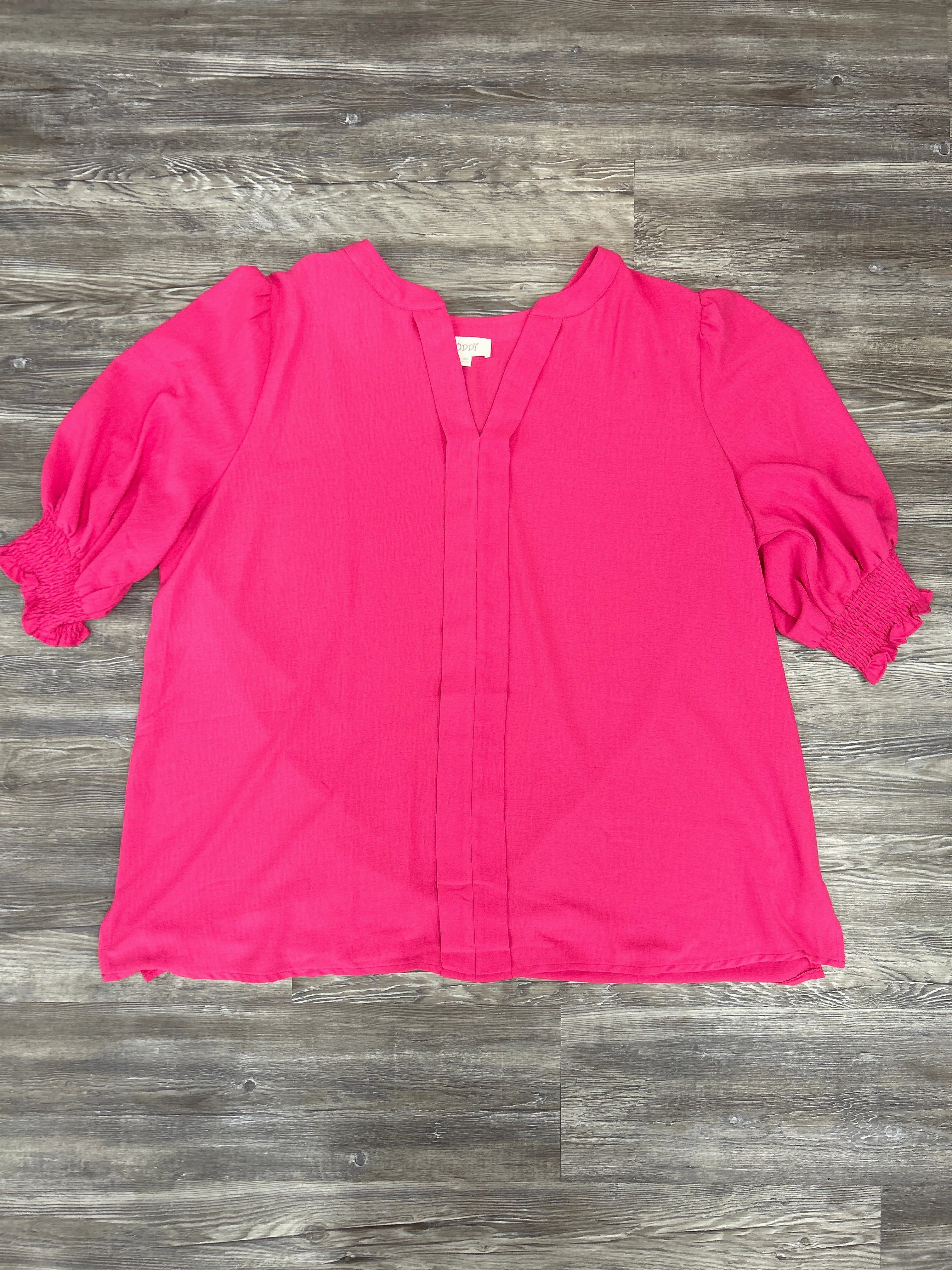 Top Short Sleeve By Oddi  Size: 3x Comfy Stretch Fit Perfect for Layering