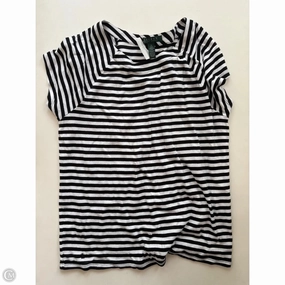Top Short Sleeve By Lauren By Ralph Lauren In Striped Pattern, Size: 1x Sporty Flex