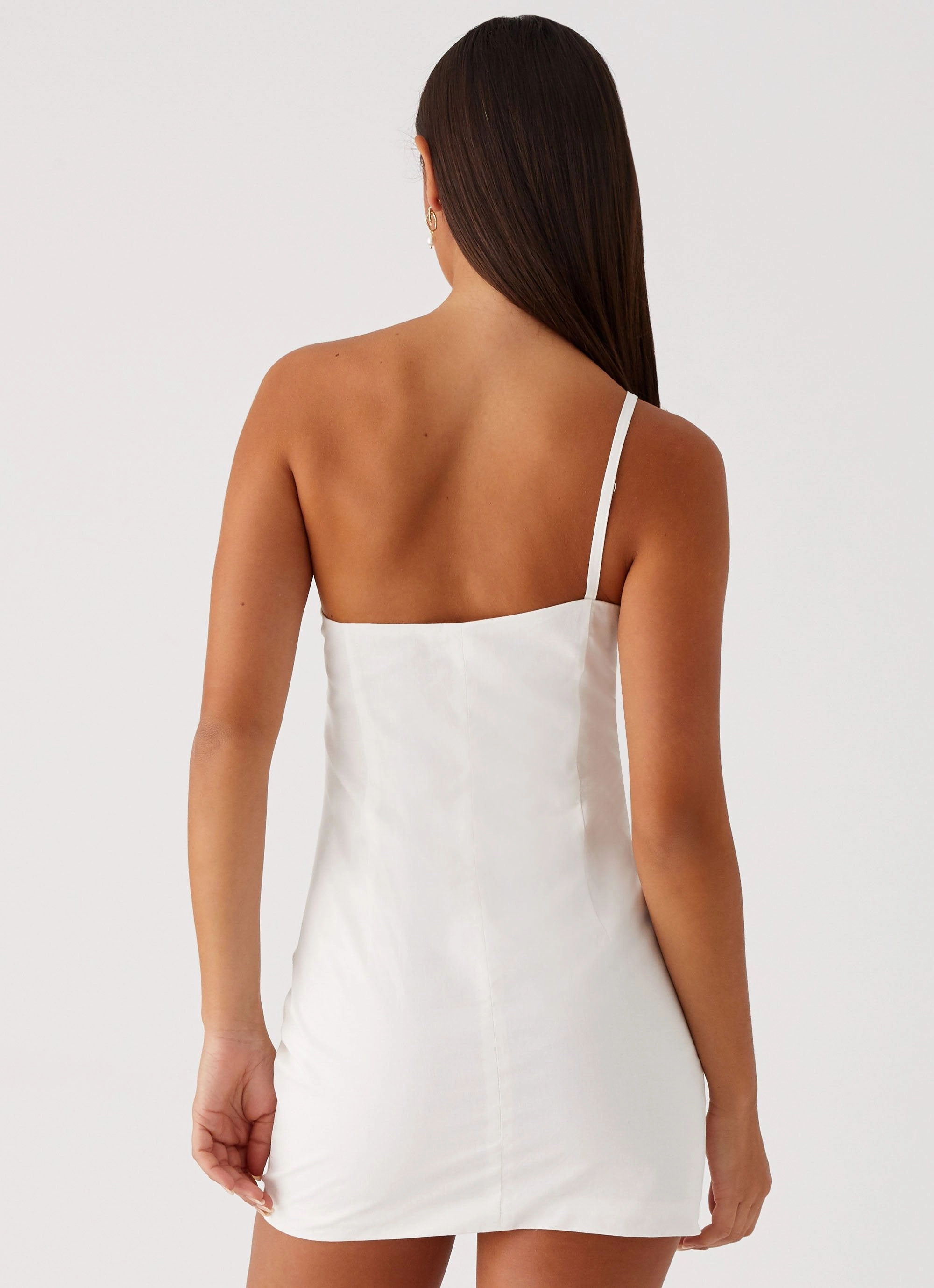 Anytime Wear Long Lines Elijah Mini Dress - Ivory